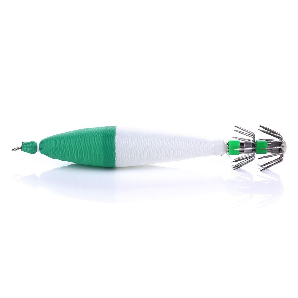 6.3g Wood Shrimp Lure Bright Color Cuttlefish Bait Shrimp Squid Hook Saltwater Fishing Tackle