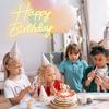 Happy Birthday Neon Sign for Backdrop, LED Happy Birthday Light Up Sign, USB Powered Dimmable Neon Light for Birthday Party Decorations Wall Decor,