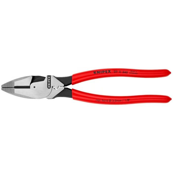 Knipex Overhead Line Pliers (with Crimping) 0911-240 Multi