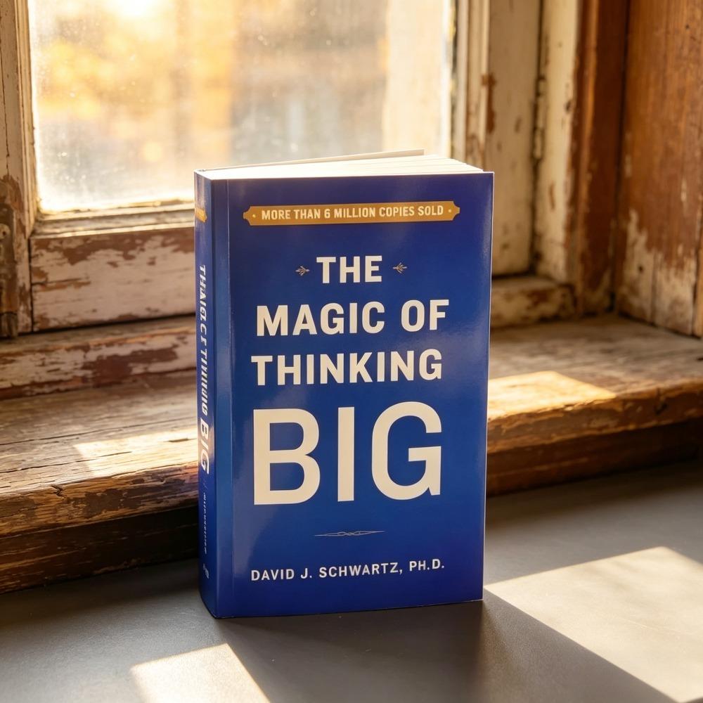 The Magic of Thinking Big David J. Schwartz Bestseller English Paperback Personal Growth Success Self Help Book Free Shipping