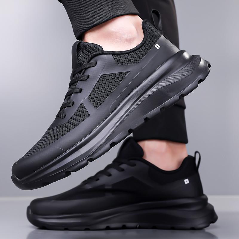 Fashion Spring Summer Men Mesh Shoes Soft Soled Casual Shoes Breathable Male Sneakers Non-slip Wear-resistant Sports Shoes New Trainers