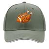 Thanksgiving Football Feast Mascot G Sandwich Baseball Cap Sun Cap Outdoor Workouts Hat