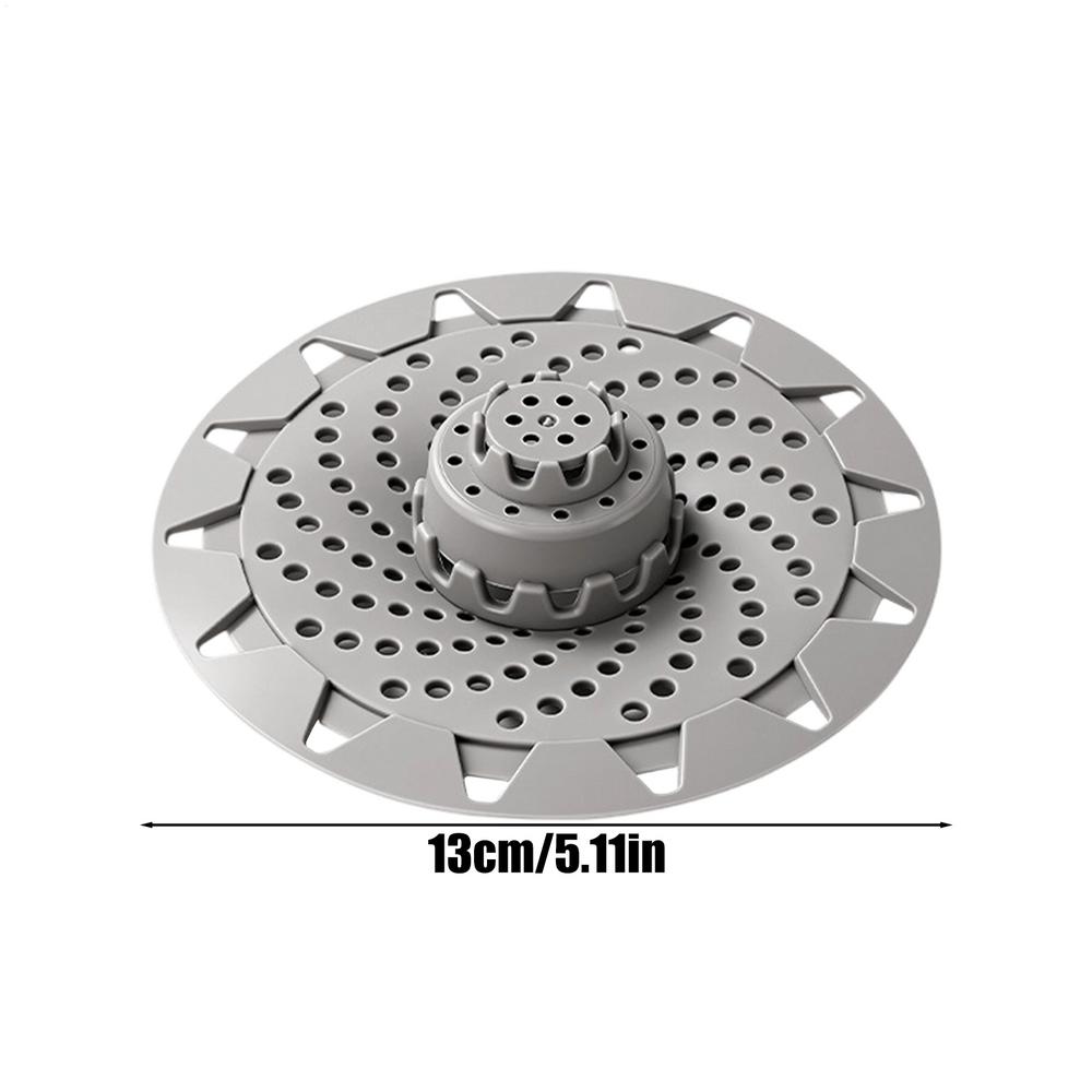 1PC Bathroom Hair Catcher Stopper Shower Floor Drain Cover Filter Deodorant Anti-clogging Kitchen Sink Plug Drain Strainer