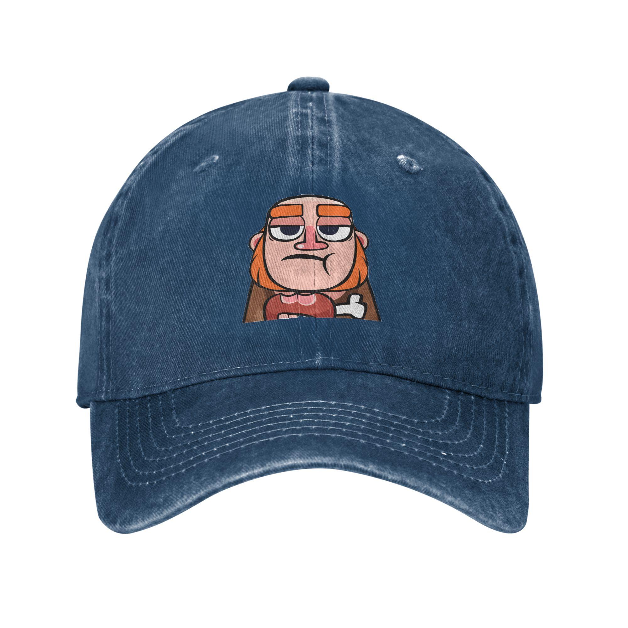 

Gamer Clashes Royaleds Fans Sun Baseball Cap y2k Funny Unisex Women Washed Trucker Hat High Quality Print Outdoor Gym Caps Gift One Size