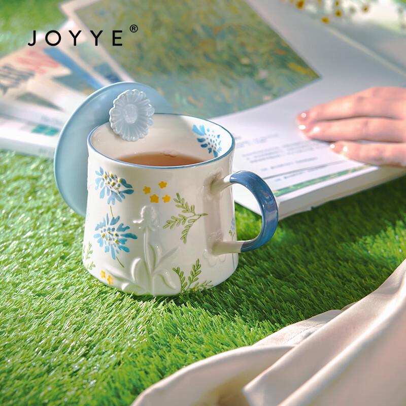 JOYYE Floral Dream Ceramic Mug 480ml