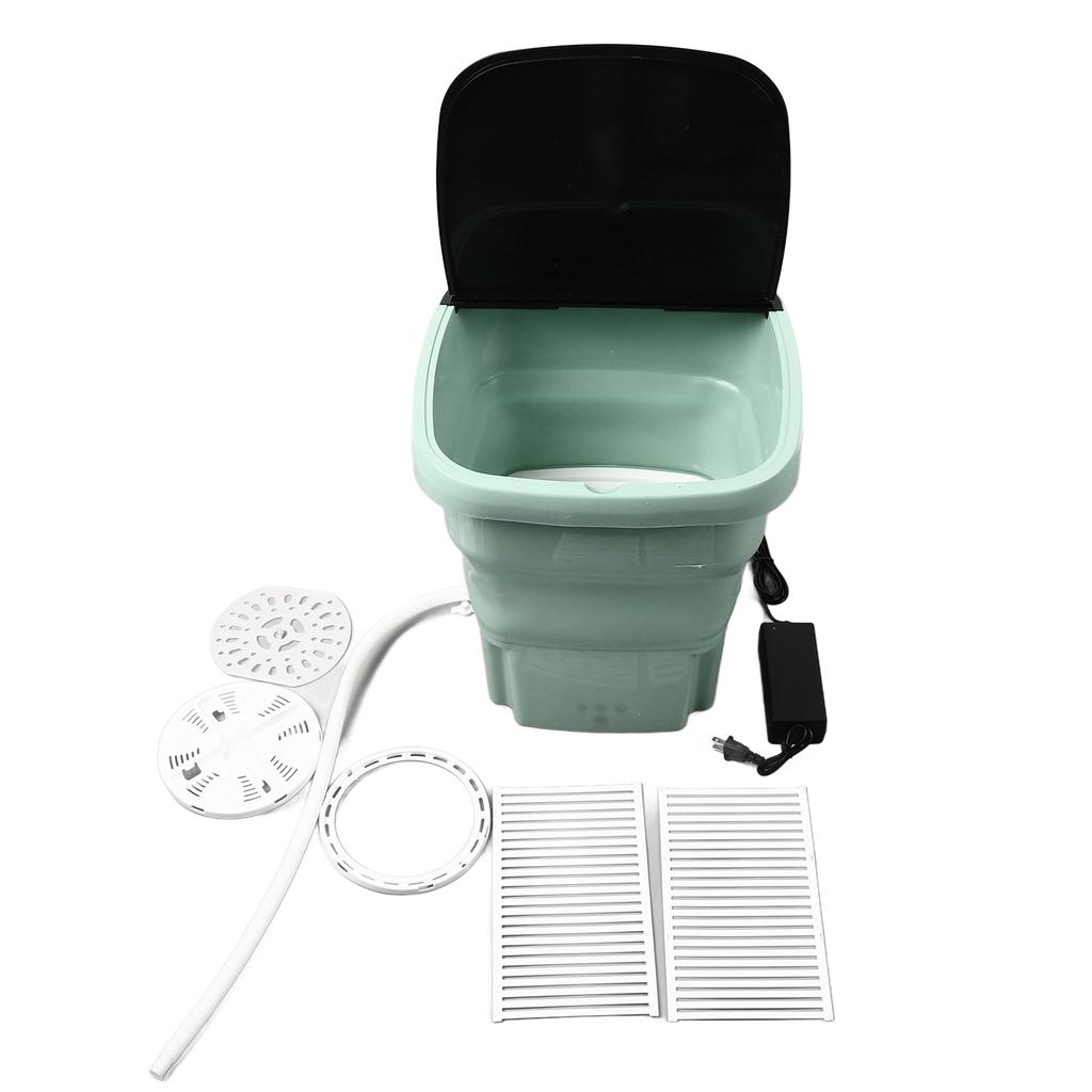 15L Large Capacity Portable Washing Machine Foldable Compact Mini Laundry Machine for Underwear