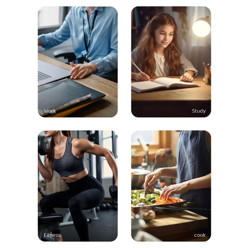 Flipping Gravities Sensors Timer LCD Display Rotating Cubes Time Trackers for Efficient Time Management in Cooking Learning