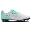Nike Phantom Gx Academy Artificial Turf Hg (Rubber Short Studs) Non-Slip Durable Soccer Shoes Men Soccer Shoes Gray-Green DD9470-300