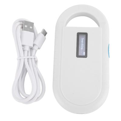 Czytnik mikrochipów dla zwierząt Profesjonalny ręczny 134,2 kHz Wbudowany brzęczyk Skaner identyfikatorów zwierząt dla psa