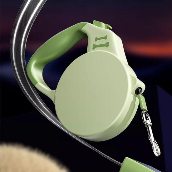 10/16FT Retractable Dog Leash Heavy Duty Pet Walking Leash for Small Medium Large Dogs Tangle-Free Long Dog Lead with One-Hand Brake