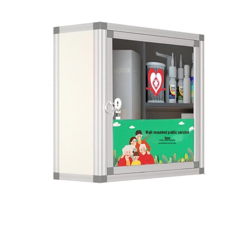 GOWKE Wall-Mounted Medicine Storage Box