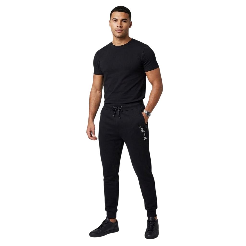 Born Rich Mens Agosto Open Hem Joggers