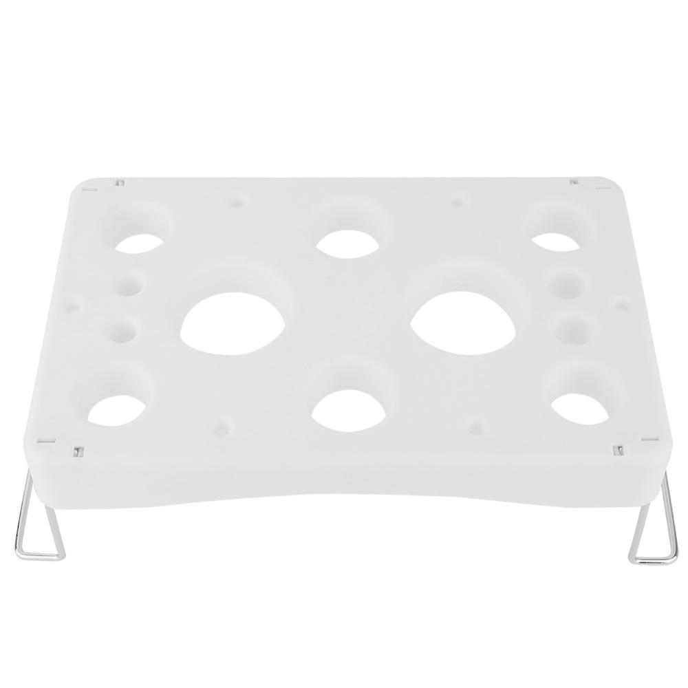 12 Holes Piping Bag Stand Stainless Steel Piping Bag Shelf Piping Bag Holder Kitchen Storage
