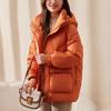 Jianhu Women's 2025 Winter 90% Duck Down Jacket