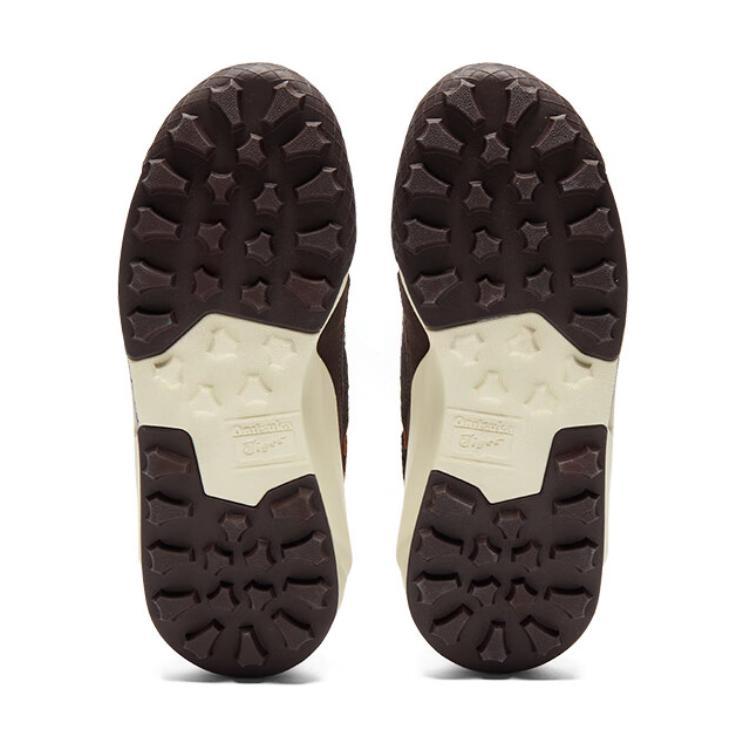 ONITSUKA TIGER Admix Runner Comfortable Versatile Low Top Casual Shoes Kids Sneaker Gray Brown 1184A087-020