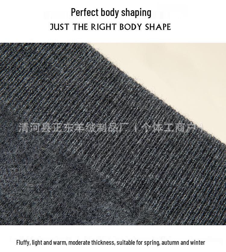 Women's 100% Pure Wool Hip-Hugging Slim Skirt - Fashionable and Sexy