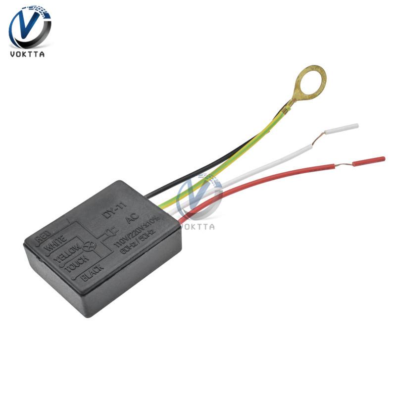 On/off 1 Way 1 Way Touch Control Sensor Switch Desk Light Parts Touch Control Sensor Dimmer For Bulbs Lamp Switch AC 111-111V