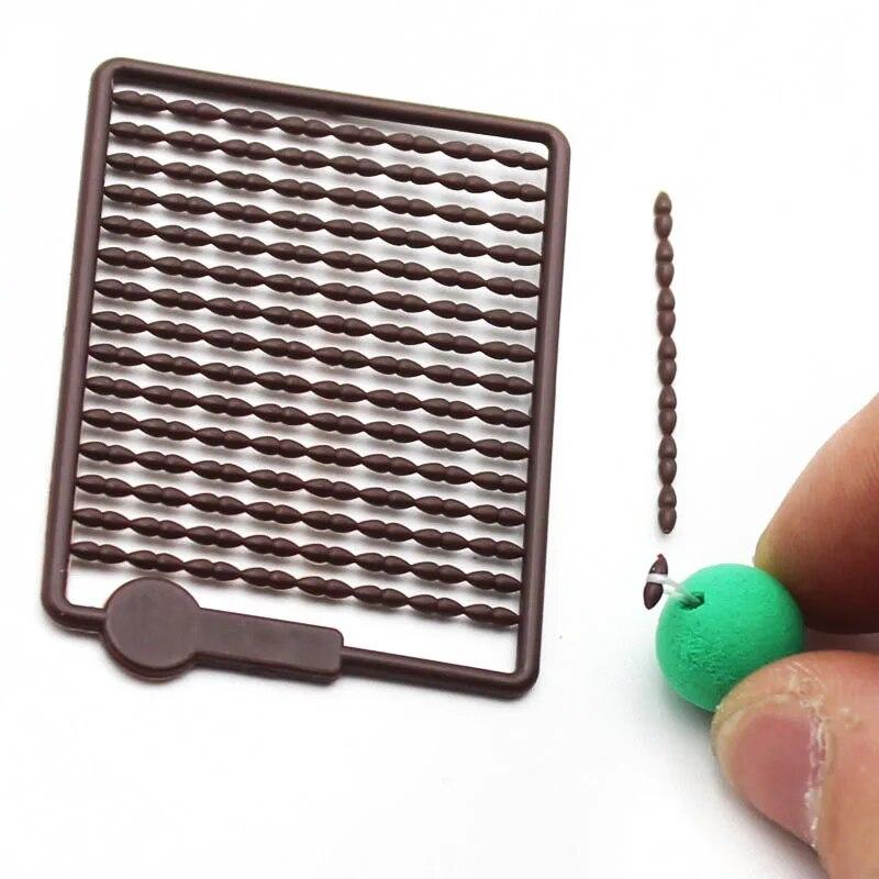 5 karet Příslušenství pro lov kaprů Micro Bait Stopper Boillies Bait Stop Bead Kapr Držák návnady pro vlasové návazce Příslušenství