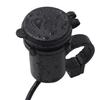 USB Motorcycle Mobile Charger, 12V Waterproof, Single-Port