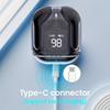 Transparent TWS Wireless Earbuds, Stereo Headphones, Sports Headphones, 8D Sound Quality, Dolby Sound Effect, Compatible with All Smartphones