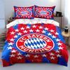 Bayern Munich Logo Bedding Set Bedding Duvet Cover Set Duvet Cover Pillowcases Home Decor (1 * Duvet Cover 2 * Pillowcases, Without Duvet Insert)