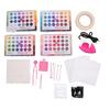 28800 Pcs Fuse Beads Kit 96 Colors Fuse Beads Set 2.6mm Melty Beads with 4 Pegboards Tweezers Ironing Paper Mini Iron