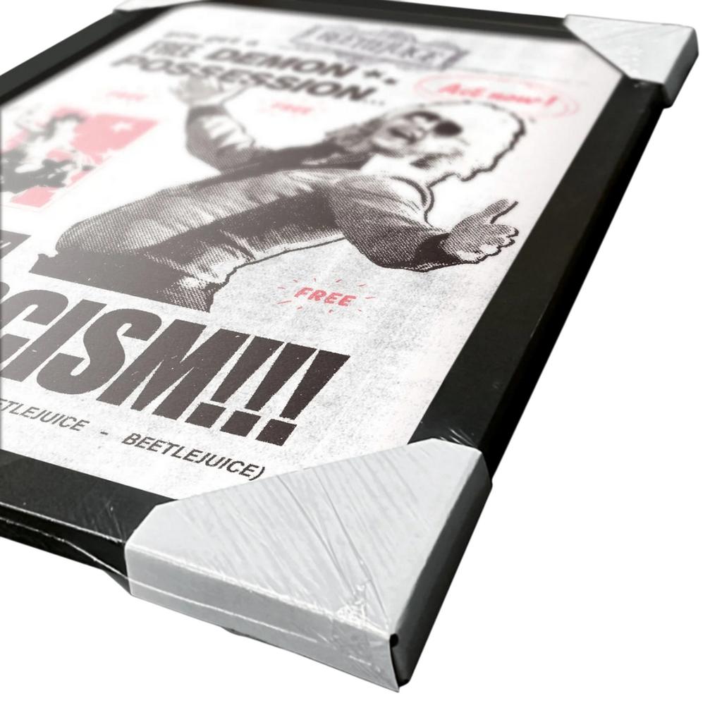 Beetlejuice Exorcism Framed Poster