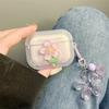 Three-dimensional smudging flowers for AirPods pro1 apple bluetooth wireless 1/1 generation earphone cover cute pendant