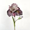 1PC 2-head Iris Flowers Party Wedding Decorative Artificial Cattleya Orchid Home Decoration Simulated Flower Silk Flower 45cm