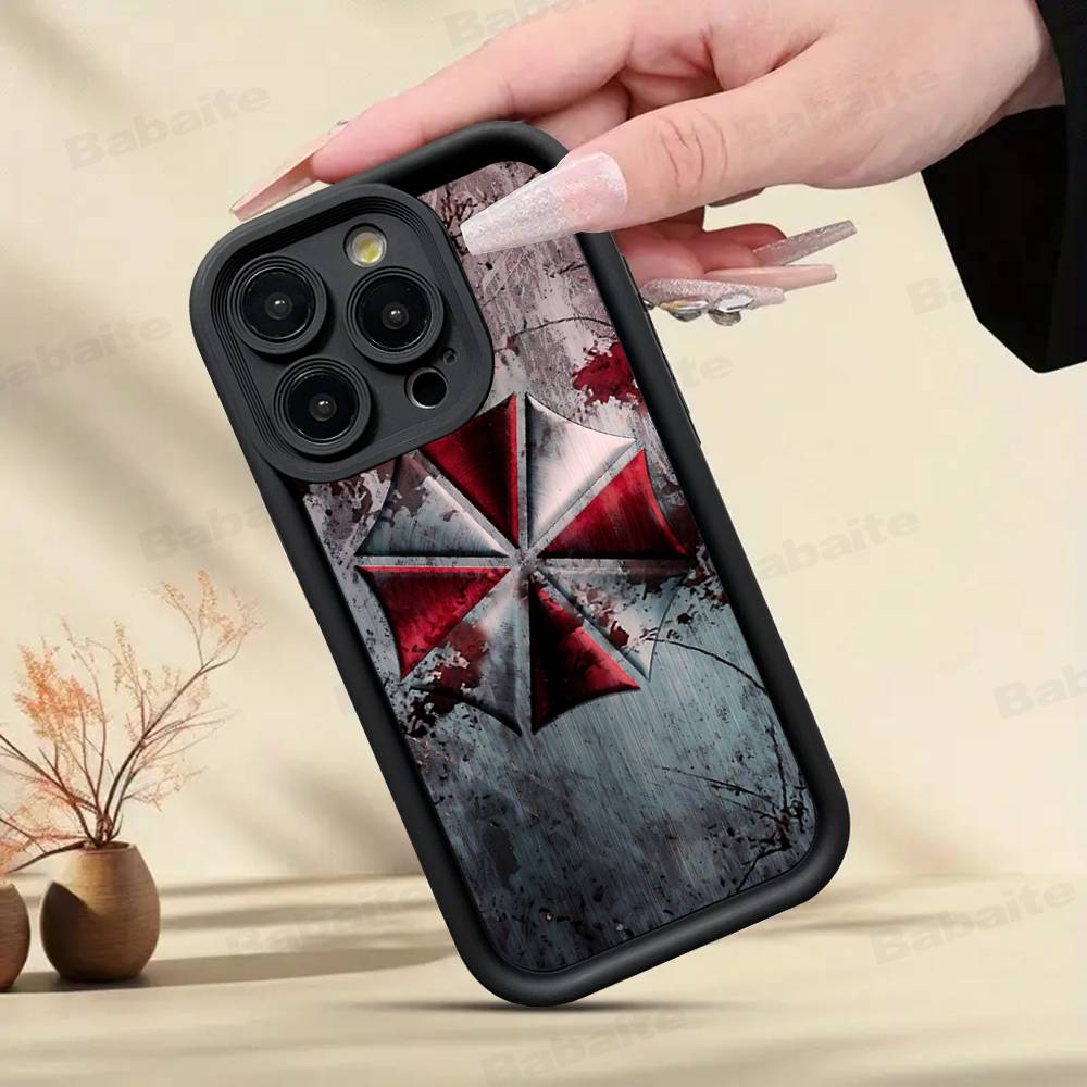 R-Resident Evil Games Phone Case For IPhone 17 16 15 14 13 12 11 Air Plus Pro Max Soft Back Cover