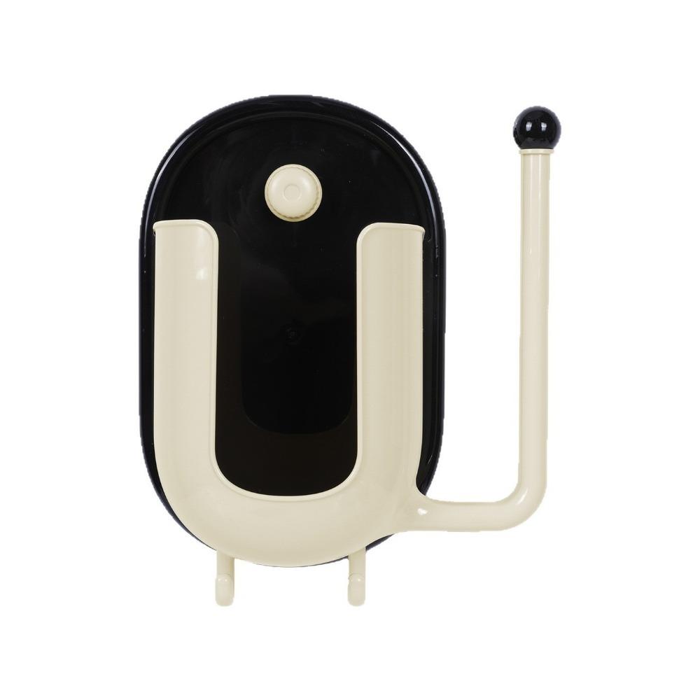 Multi-Purpose Paper Towel Holder Plastic Material Wall-Mounted Rack Kitchen Use бежевый 890₽