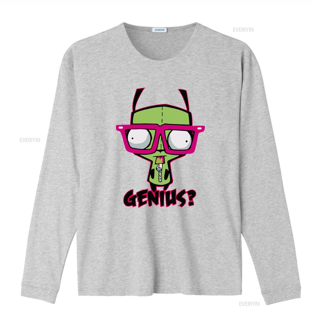 Invader Zim Gir Genius Duh T Shirt for Men Available in Sizes S 2XL vintage Washed Stylish Casual Soft Comfortable graphic