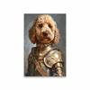 Custom Regal Portrait from Photo Prints King Dog Cat Royal Pet Canvas Painting Renaissance Animal Poster Personalized Gift De