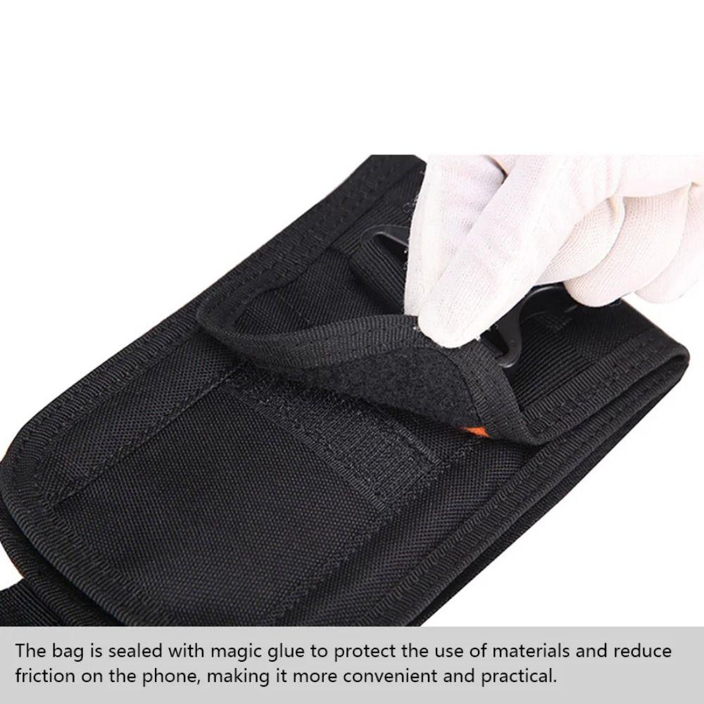 Waterproof Multifunction Belt Pouch Large Capacity Clip-On Case Bag  Outdoor Activities