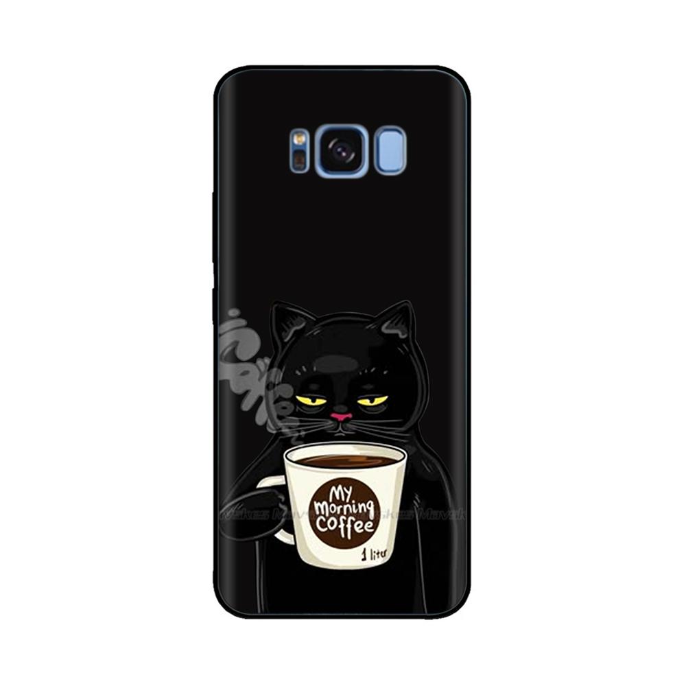 For Samsung Galaxy S8 Plus Phone Case Heart-Butterfly Funda For Samsung S8 S8Plus Cases Liquid Silicone Bumper GalaxyS8 Shells