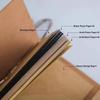 DIY Photo Album Scrapbooking Gift Memory Book Paper Scrapbook for Festivals Graduations Friends Men