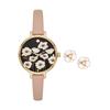 Analog Leather Watch KSW9011B Women's