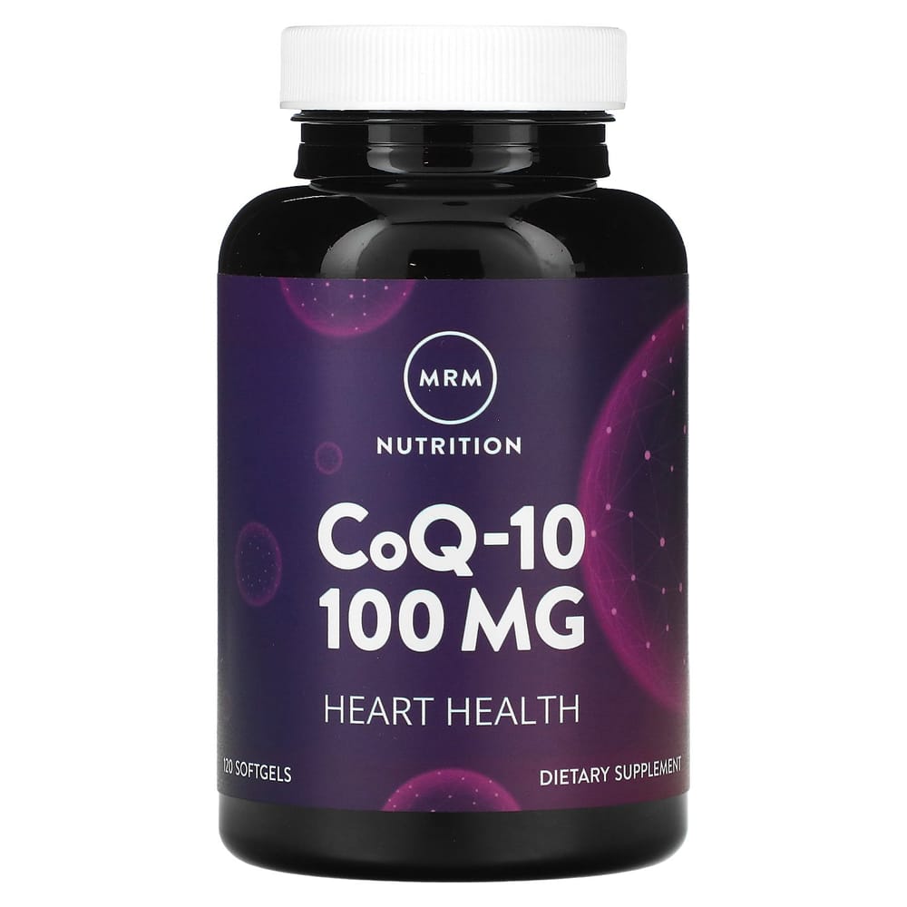 

MRM CoQ-10 100mg Softgels, 120 Count 120 pcs - 1 ea