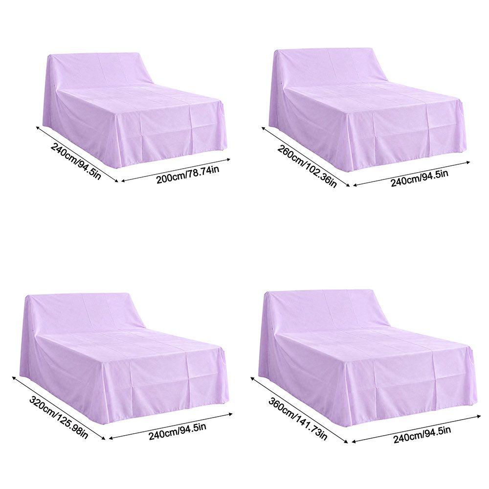 Non Woven Fabric Furniture Dust Cover Purple Dustproof Cover New Sofa Dust Cover Bedroom