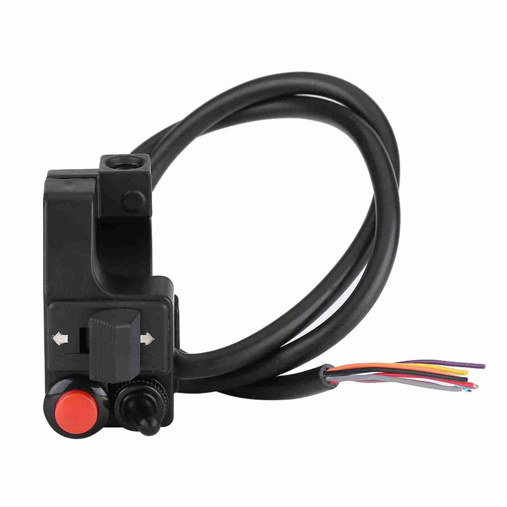 22mm Motorcycle ATV Handlebar Headlight Mount Push Horn Turn Switch for GS