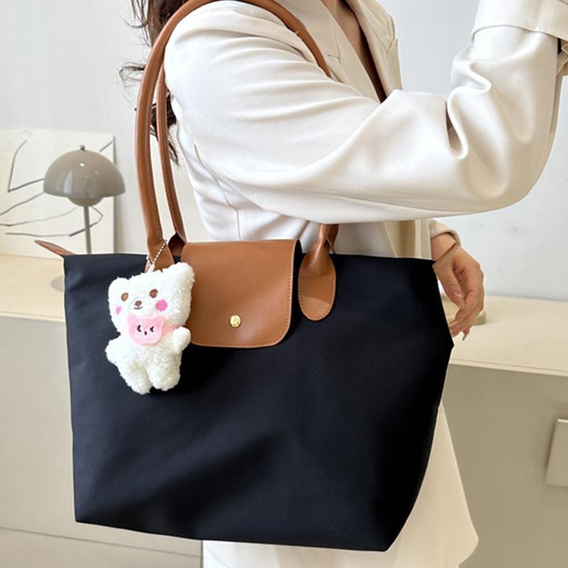 Nylon Handbags High Quality Sac Large Capacity Classic Tote Bag Women Folding Designer Casual Shoulder Bag