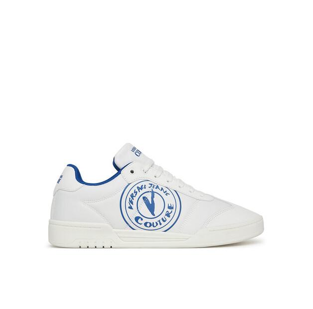Мужские кроссовки Versace Jeans Couture 78ya3sd1 белые