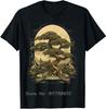 Summer Oversized T-shirt New Horticultural Art Bonsai Cotton Tshirt Trend Unisex Tops Tees Men's Clothing Hip Hop Streetwear