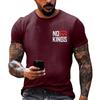 Men's  Neck Short-Sleeve T-Shirt With American Political Print