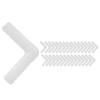 30Pcs Aquarium Air Valve Connector 8 4MM Straight 3 Way LShape Plastic Connecting Tube(8MM LShape Connector )