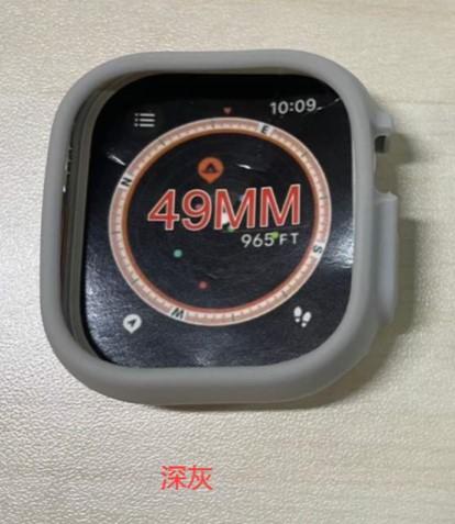 Cover for Apple Watch Ultra3 2 49mm Case All-Round Shockproof TPU Protective Silicone Bumper Scratch-Resistant iwatch ultra 3 49