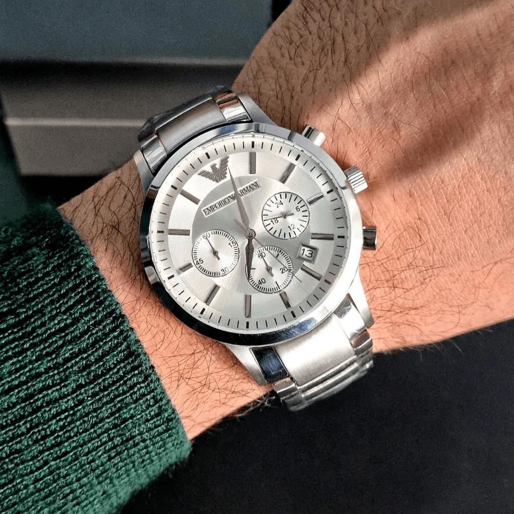 Emporio Armani AR2458 Renato Chronograph Men's Watch