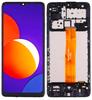 Original Samsung SM-M127 Galaxy M12 LCD-Display + Touchscreen (IPS) Schwarzer Rahmen