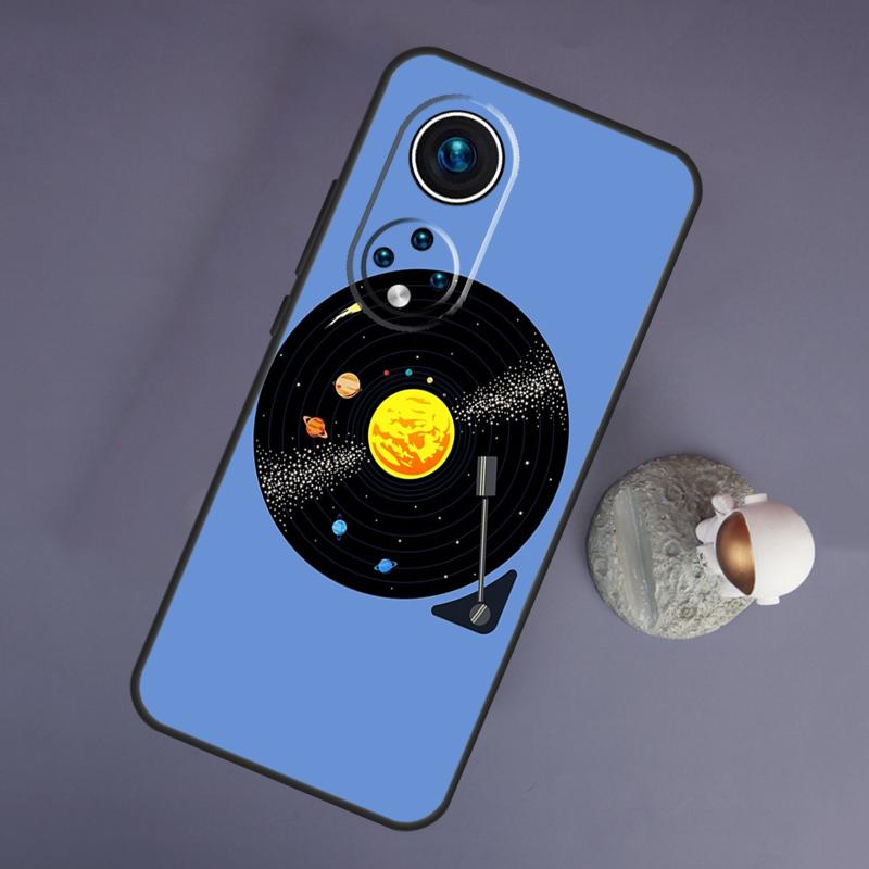 Raum Planeten Solar System Für Huawei Honor Magic 5 Lite 70 50 X8 X9 eine P20 P30 P40 P50 P60 Pro P Smart Nova 9 5T Fall