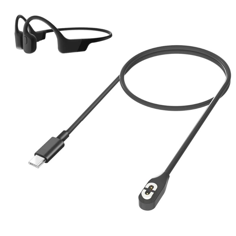 Magnetic Charging Cord Cable for AfterShokz Aeropex AS800 Wireless Headphone Safe and Fast Charger Cable 1m/1.8m